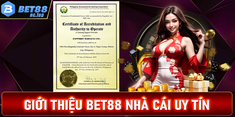 Giới thiệu về Bet88 nhà cái uy tín hàng đầu